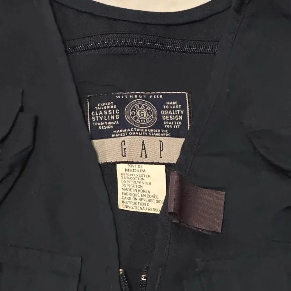 Vintage GAP Tactical Fisherman Vest Size Medium